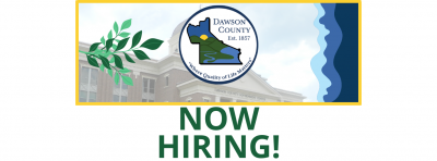 Dawson County is Now Hiring!